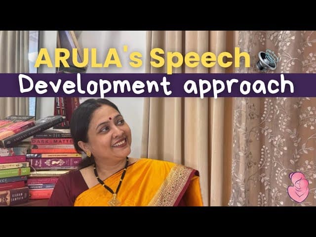 Let's Start : Introduction to ARULA's Speech Development Approach